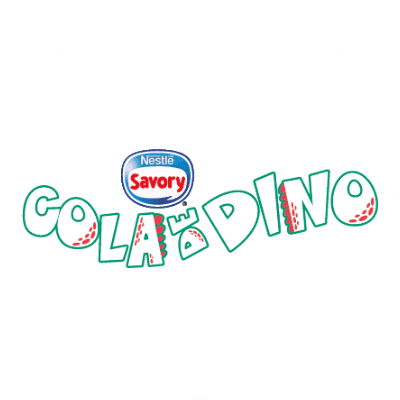 Cola de Dino brand logo