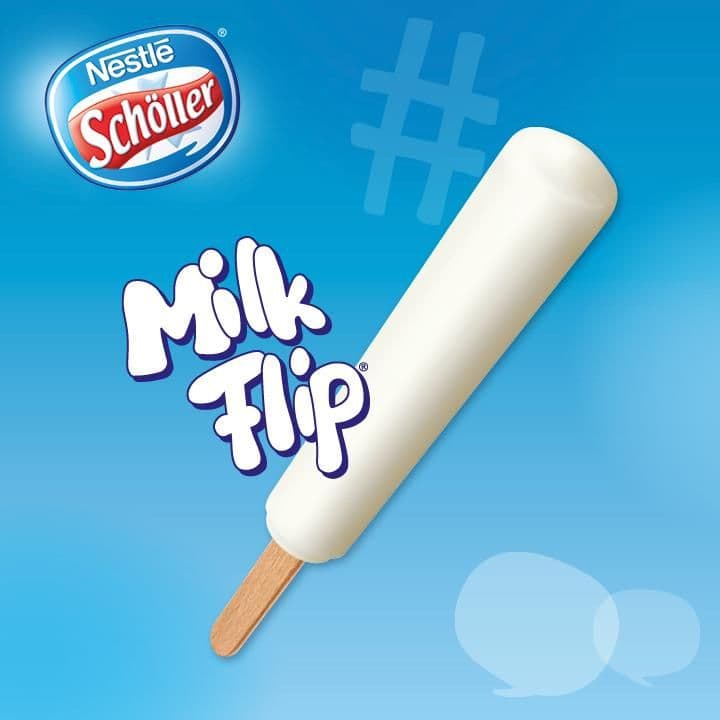 Milk Flip brand logo